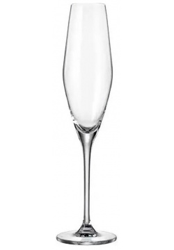 Набор бокалов для шампанского Crystalite Bohemia Loxia 210 мл 6 шт 