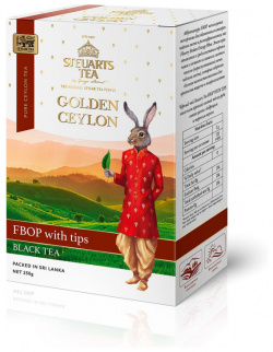 Чай черный Steuarts Golden Ceylon FBOP TIPS  250 г