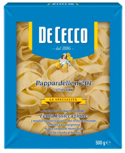 Макаронные изделия De Cecco Паппарделле №201 500 г 