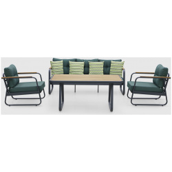 Комплект мебели Alora Garden Rio диван + 2 кресла столик К Т RIO: