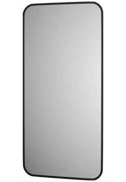 Зеркало Evoform с черной окантовкой 50x100 см 
