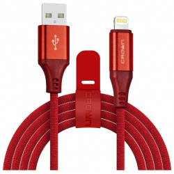 Кабель USB Crown  CMCU 3103L красный