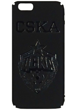 Клип кейс "CSKA Эмблема" для iPhone 6 Plus  цвет черный ПФК ЦСКА 1703016