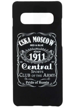 Клип кейс для Samsung "CSKA MOSCOW 1911" cover  цвет чёрный (Galaxy S6) ПФК ЦСКА 74091111