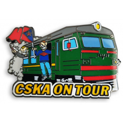 Коллекционный значок CSKA ON TOUR train ПФК ЦСКА 652362807 