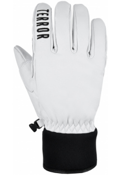 Перчатки Terror 21 22 Leather Gloves White Snow