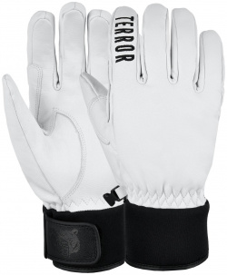Перчатки Terror 21 22 Leather Gloves White Snow