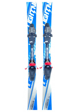 Горные лыжи с креплениями Lightning Xwing 72 Blue/White + кр  Snoway SX 10