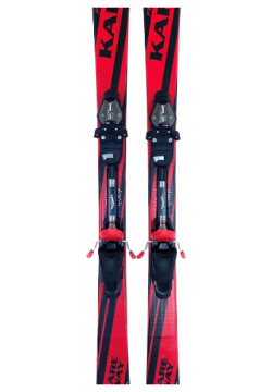 Горные лыжи с креплениями Lightning Kareway Black/Red + кр  Snoway SX 10