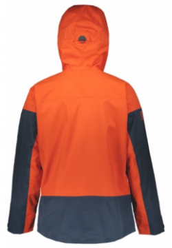 Куртка горнолыжная Scott Jacket Vertic 3L Tangerine Orange/Nightfall Blue 