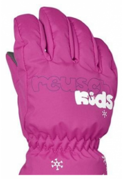 Перчатки Reusch 17 18 Kids Pink Glo