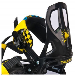 Крепления для сноуборда Talerun CO3 Black/Yellow/Blue