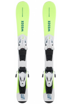 Горные лыжи с креплениями Wedze Boost 100 Kid Yellow + кр  Tyrolia SRM 4 5
