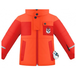 Куртка горнолыжная Poivre Blanc 19 20 Ski Jacket Clementine Orange/Scarlet Red 