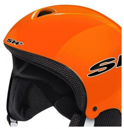 Шлем зимний SH+ 18 19 Pads Jr ADJ Orange Fluo с регулировкой размера покрыт
