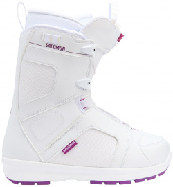 Ботинки сноубордические Salomon 14 15 Scarlet White/Pr/White Универсальные