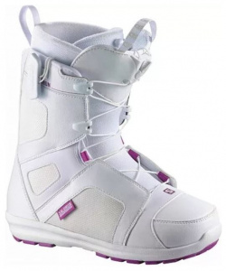 Ботинки сноубордические Salomon 14 15 Scarlet White/Pr/White