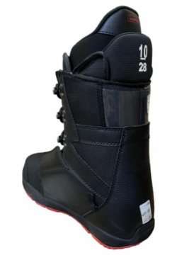 Ботинки сноубордические Burton 22 23 Progression MNS Black/Red Подошва: 43/43