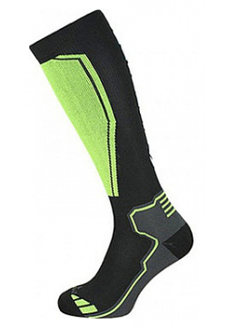 Носки горнолыжные Blizzard Compress 85 Ski Socks Black/Yellow 