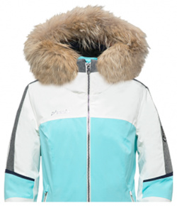 Куртка горнолыжная Phenix 18 19 Amanda Hybrid Down Jacket With Fur CB