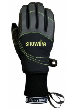 Перчатки Snowlife Flow DT Glove M Black/Lime