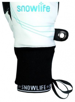 Перчатки Snowlife Flow DT Glove M White/Turquoise 