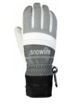 Перчатки Snowlife Classic Leather Glove Grey/DK`Grey 