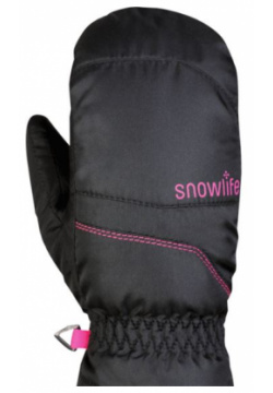 Варежки Snowlife Scratch Mitten Glove W Black/Pink