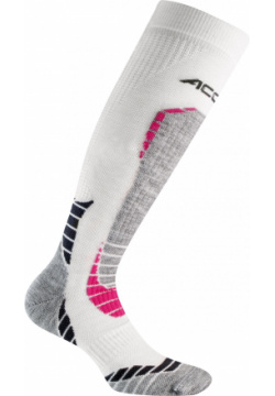 Носки горнолыжные Accapi 23 24 Ski Wool White/Pink