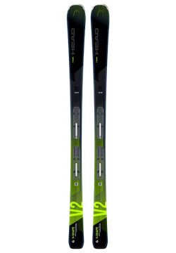 Горные лыжи с креплениями Head 22 23 V Shape V2 SLR Pro + кр  Tyrolia 9 0 GW (114523)