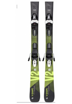 Горные лыжи с креплениями Head 22 23 V Shape V2 SLR Pro + кр  Tyrolia 9 0 GW (114523)