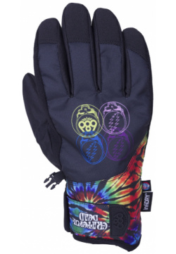 Перчатки 686 MNS Primer Glove Grateful Dead Black Tie Dye 
