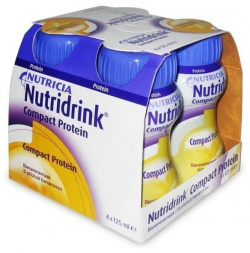 Смесь Нутридринк компакт протеин (банан 125мл №4) Nutricia 