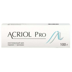 Акриол Про крем 2 5%+2 5% 100г Акрихин АО 