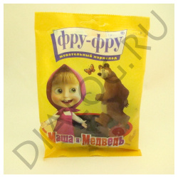 Мармелад "Фру Фру" (маша и медведь малина/ежевика 100г) The Candy 