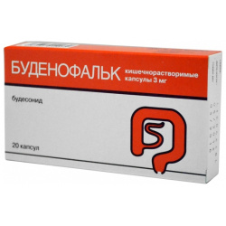 Буденофальк (капс  кишнечнораств 3мг №20) Dr Falk Pharma