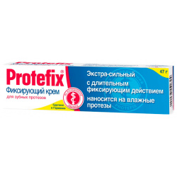 Протефикс фиксирующий крем для зубных протезов 47г Queisser 