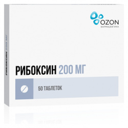 Рибоксин (таб  п/о 200мг №50) Озон ООО