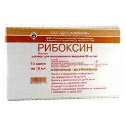 Рибоксин (амп  2% 5мл №10) ДХФ ОАО