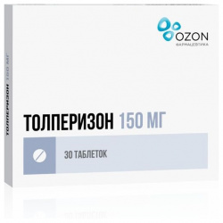 Толперизон (таб п пл об 150мг №30) Озон ООО 