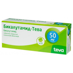 Бикалутамид Тева (таб  п/о 50мг №28) Teva Pharmaceutical