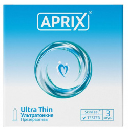 Презервативы Априкс ultra thin  №3 Thai Nippon Rubber Industry Co Ltd