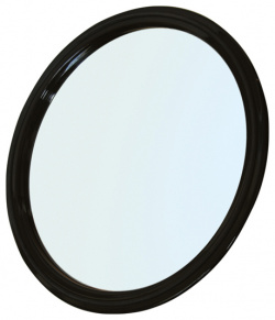 Зеркало заднего вида черное DEWAL  MR 9M45 Лёгкое и удобное парикмахерское