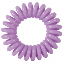 Резинки для волос "Пружинка" цвет фиолетовый DEWAL BEAUTY  DBR22 Проблемы
