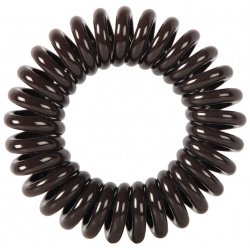 Резинки для волос "Пружинка" цвет коричневый DEWAL BEAUTY  DBR02