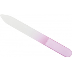 Пилка стеклянная розовая DEWAL BEAUTY  GF 02 9 см