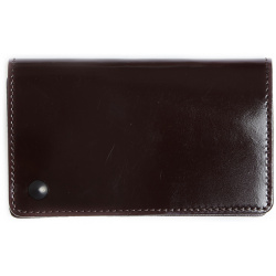 Polished Leather Cardholder Yohji Yamamoto HK A08 723 1