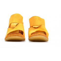 Yellow Leather Heels Guidi 2002/2005T