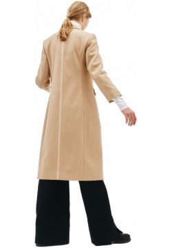 Beige Wool Coat The Row 1227A/W454