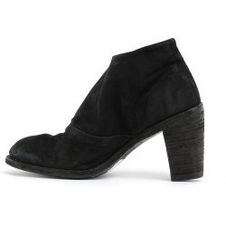 Suede Ankle Boots Guidi MJ03/BLKT